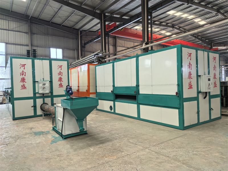 電顆粒雙配置多功能（néng）靜態烘幹機