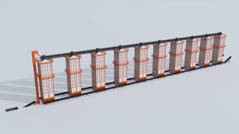 靜態烘幹機，靜態房式烘幹機，立式靜態烘幹（gàn）機，立式靜態烘（hōng）幹機，無破碎，成本低