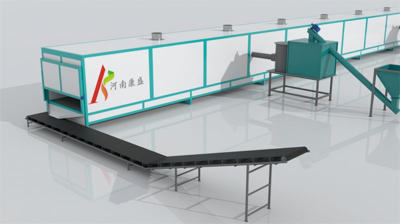 隧（suì）道式玉米棒烘幹機，玉米穗烘幹機，玉米穗烘幹設備（bèi），多功（gōng）能流水線（xiàn）烘幹設備