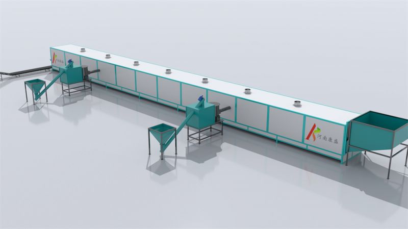 隧（suì）道式玉米棒烘幹機，玉米穗烘幹機，玉米穗烘幹設備，多功能流水線（xiàn）烘幹設備